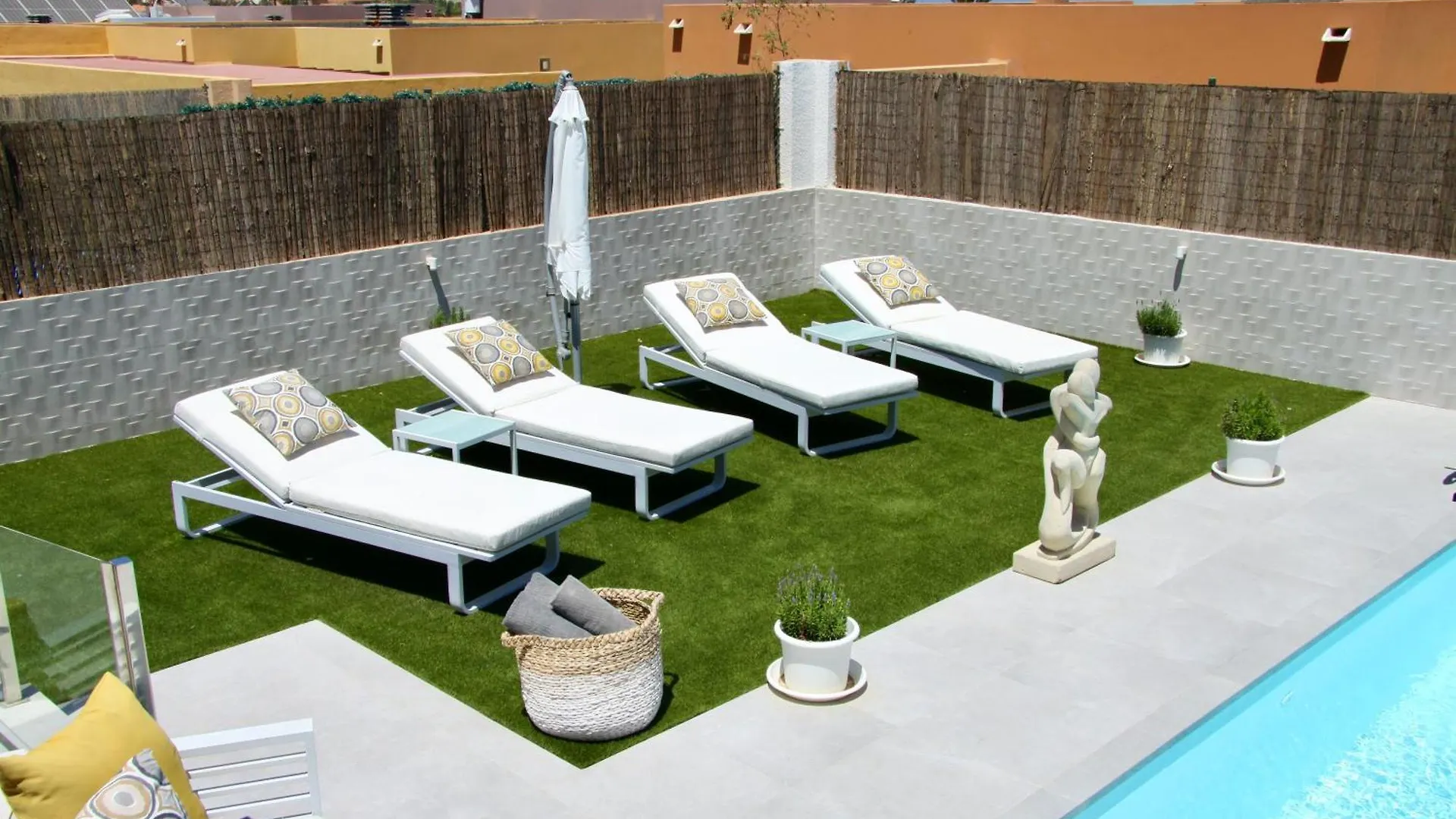 Feriehus Ferienhaus Mit Pool Fuer 2 Personen Und 4 Kinder Caleta De Fuste